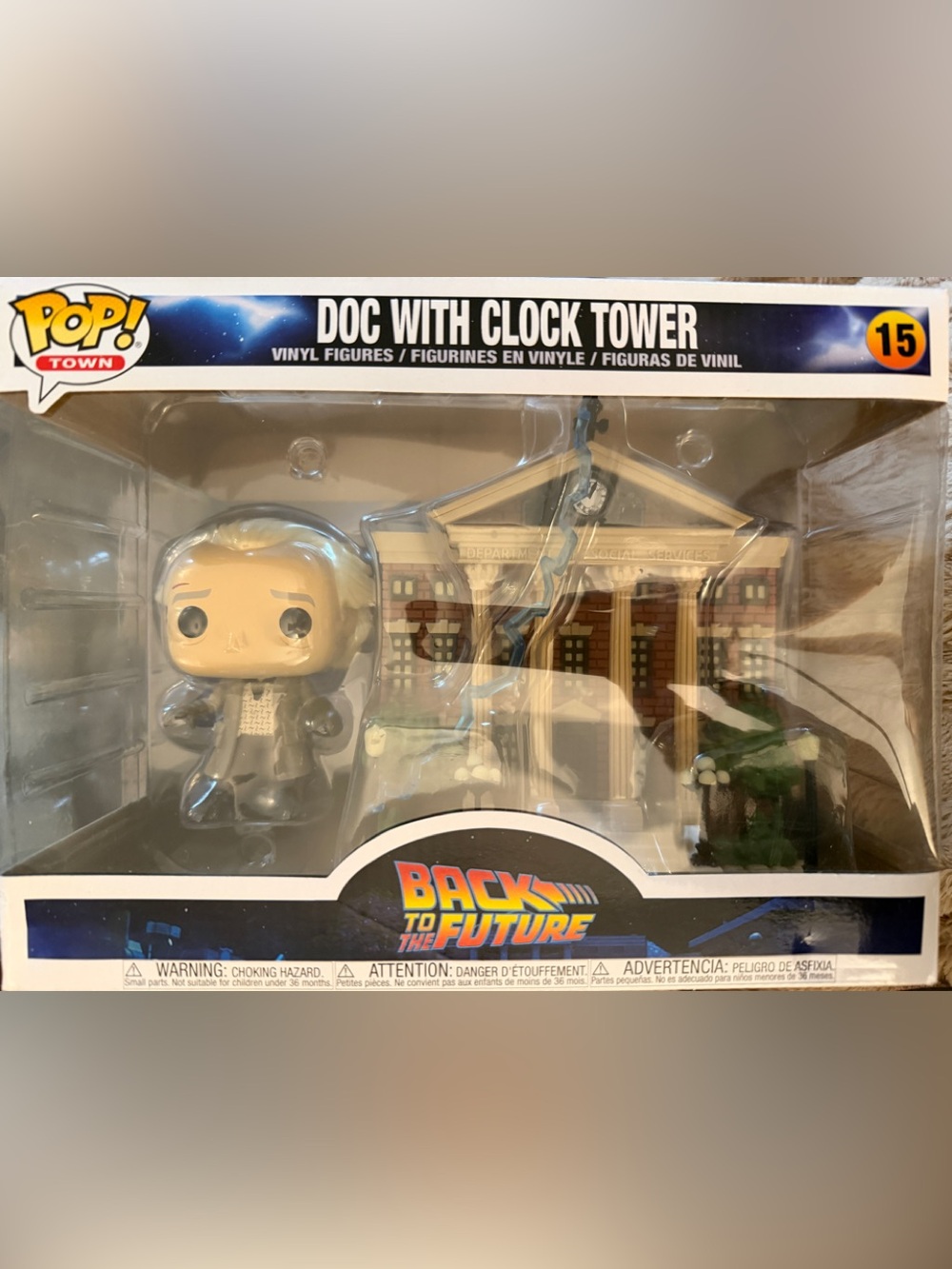 Funko Pop! Back to the Future Doc with Clock Tower #15